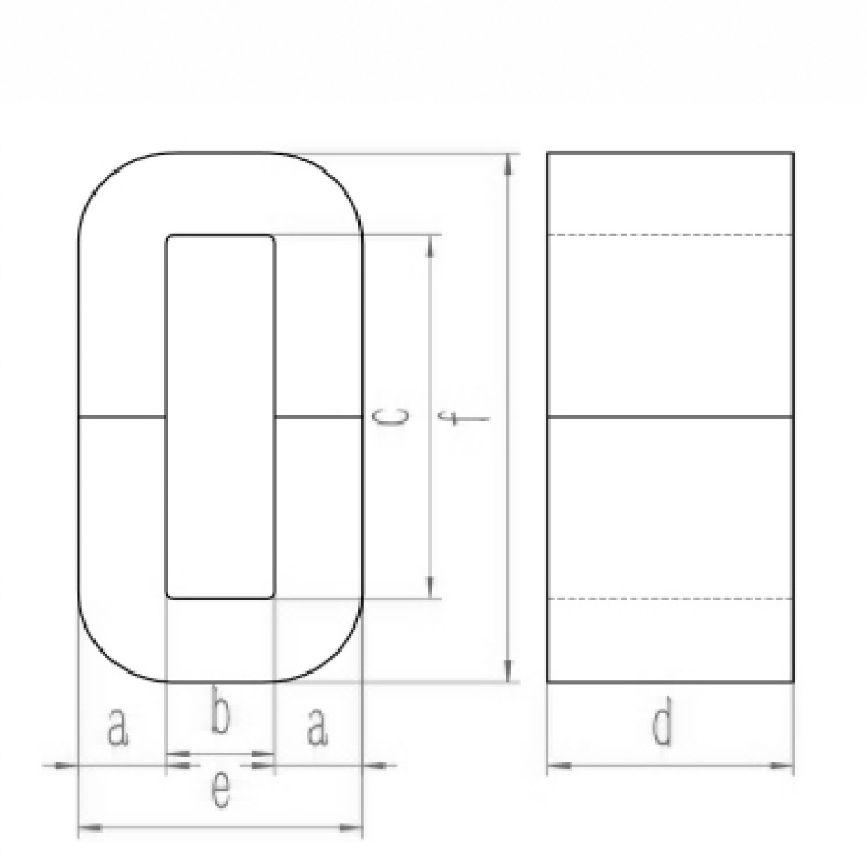 هسته آمورف ترانسفورماتور مدل ETACC-400 - Image 2
